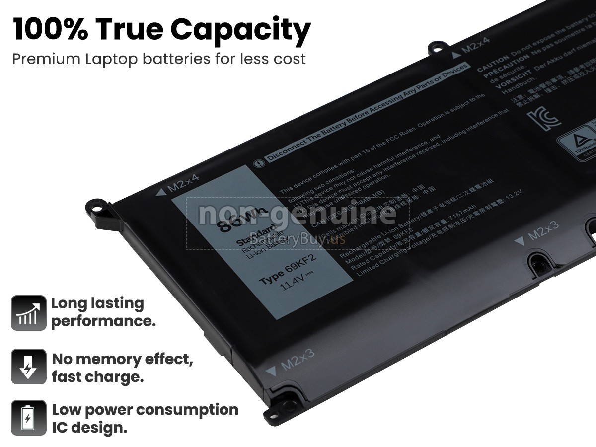 battery for Dell P128F001