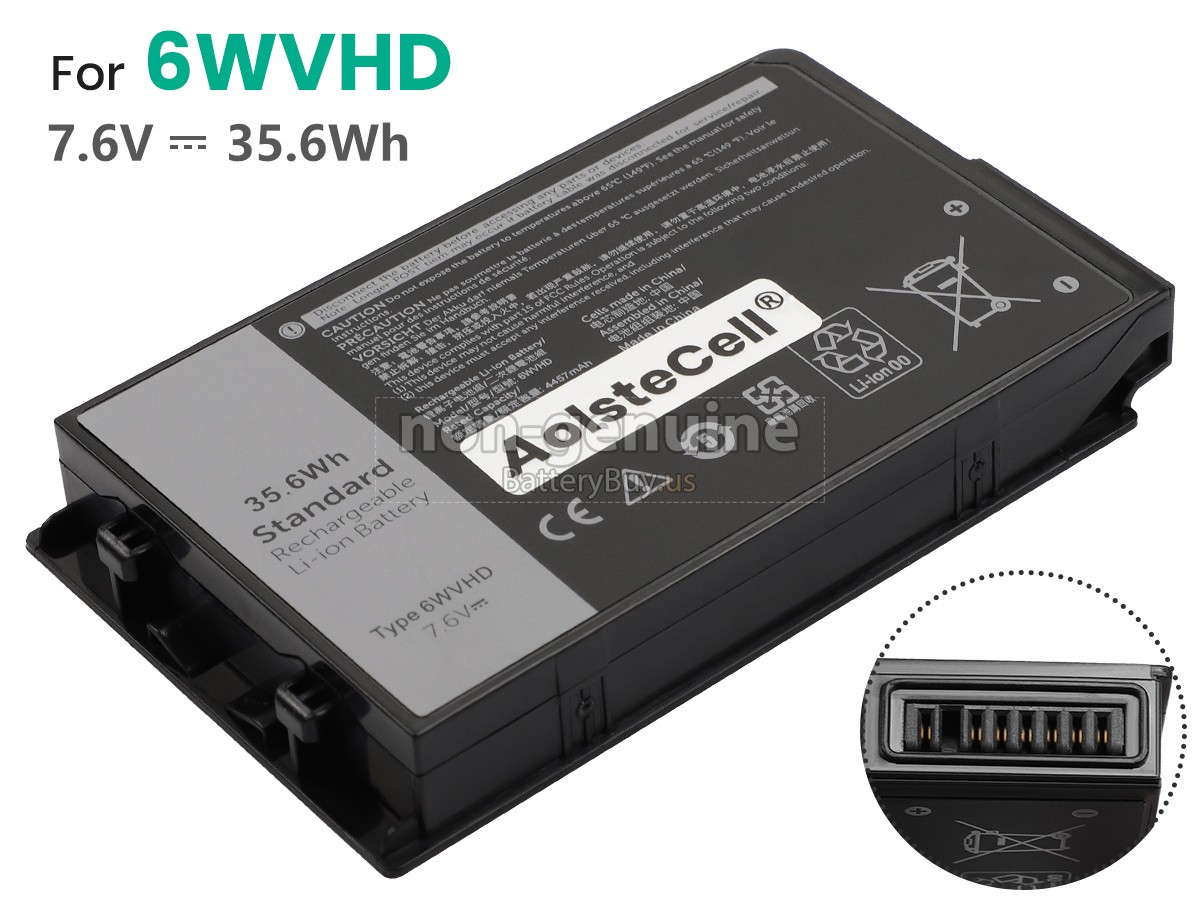 battery for Dell Latitude 7230 RUGGED EXTREME