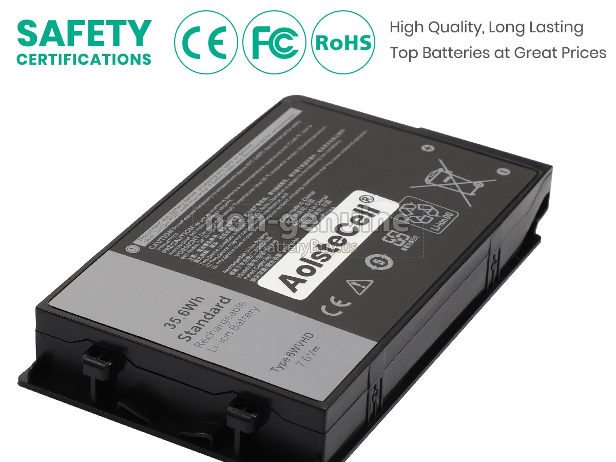 battery for Dell Latitude 7230 RUGGED EXTREME