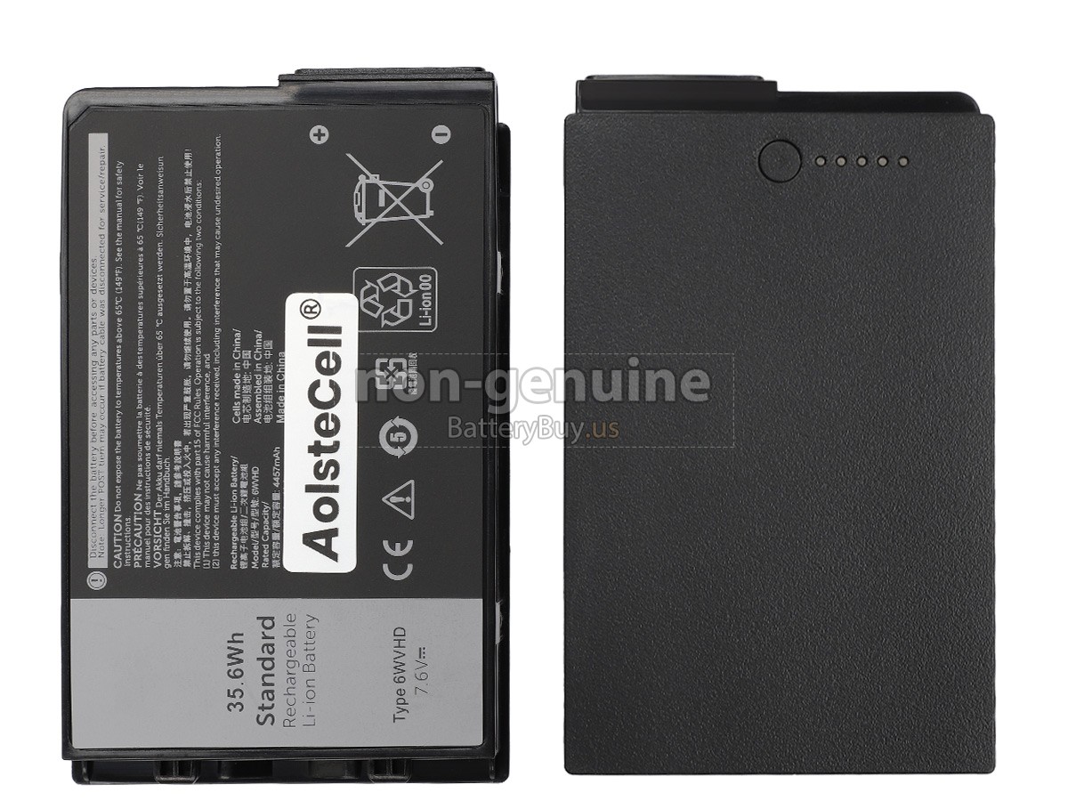 battery for Dell Latitude 7230 RUGGED EXTREME