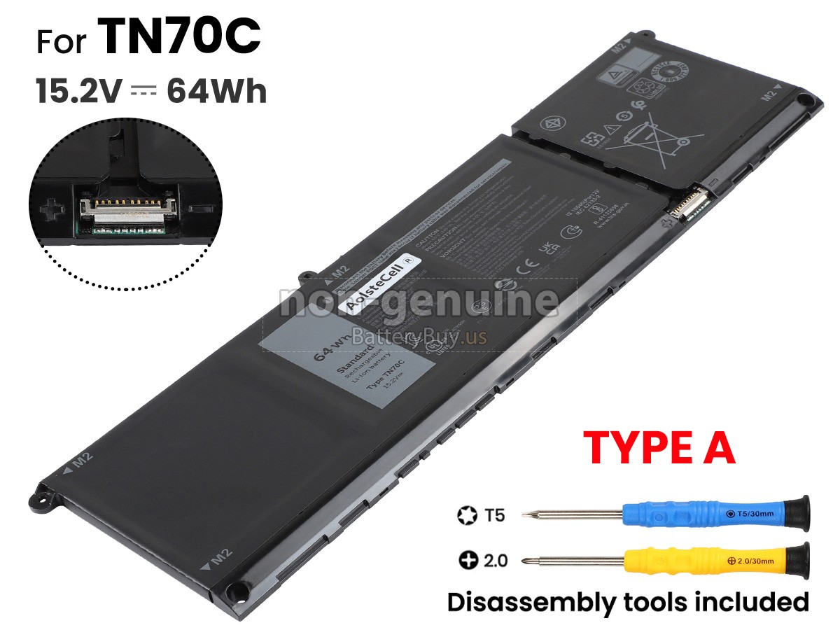 battery for Dell P133F001