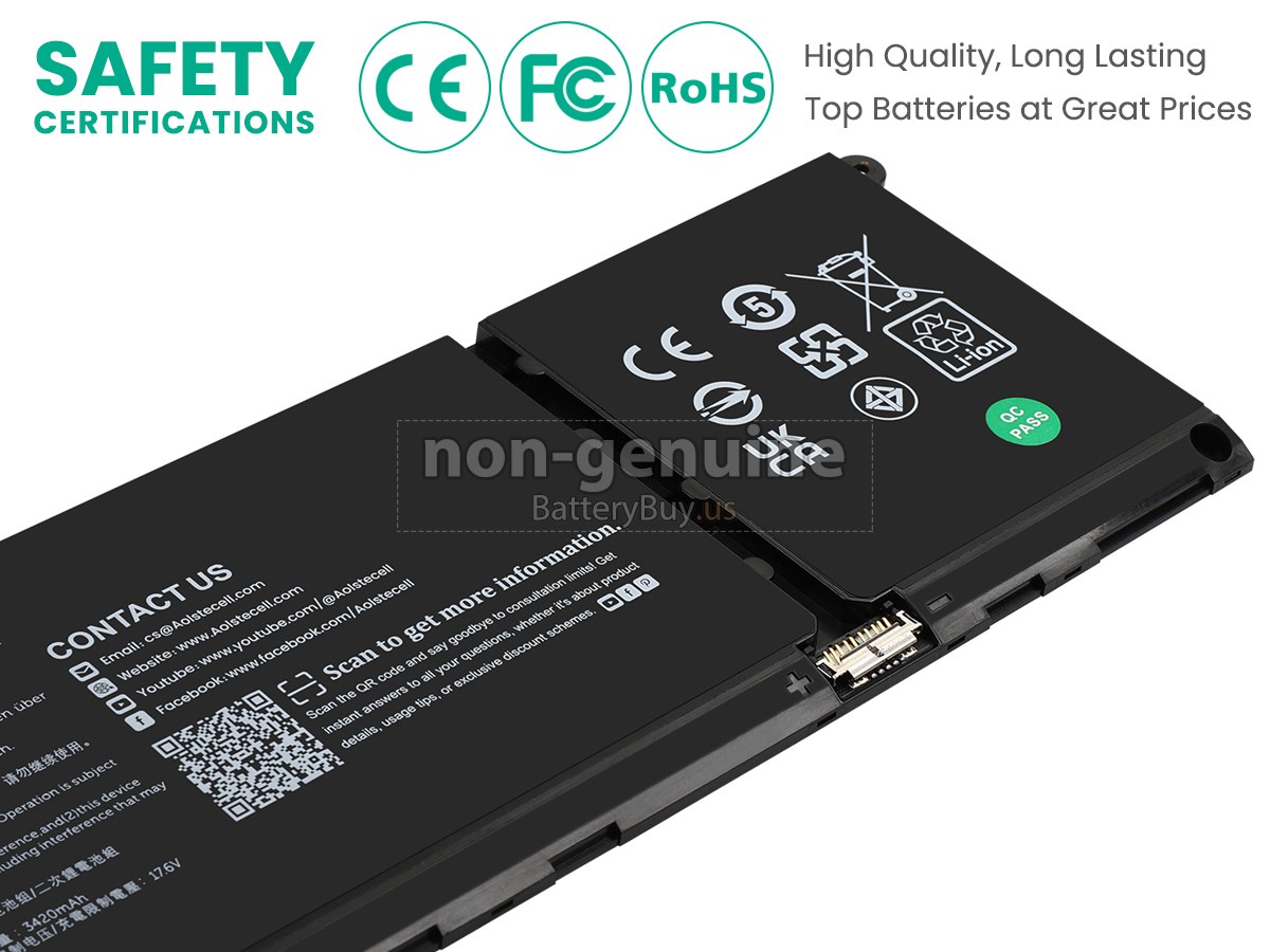 battery for Dell Inspiron 13 5310