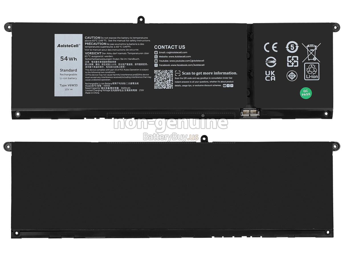 battery for Dell Inspiron 13 5310