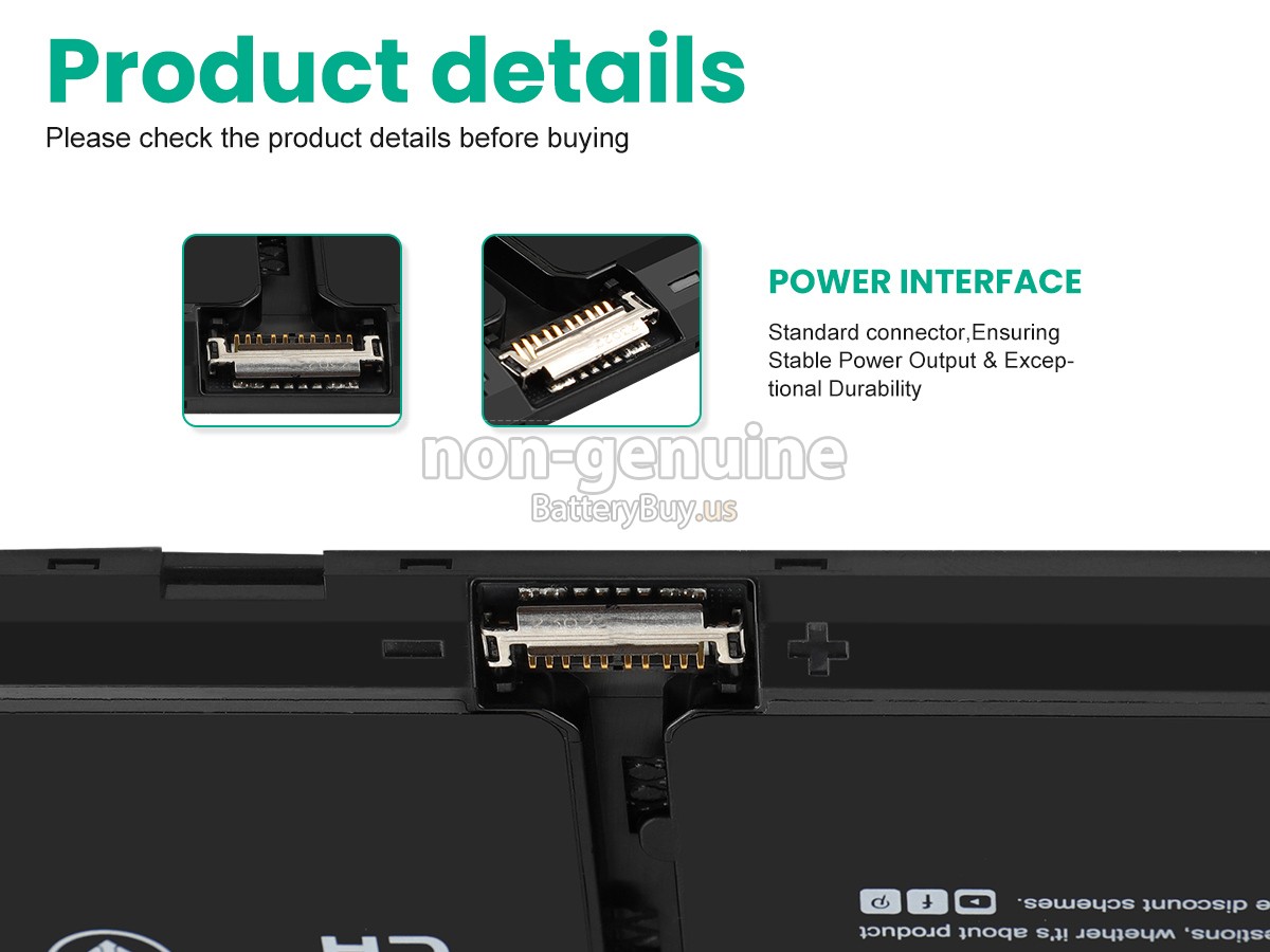 battery for Dell P106F