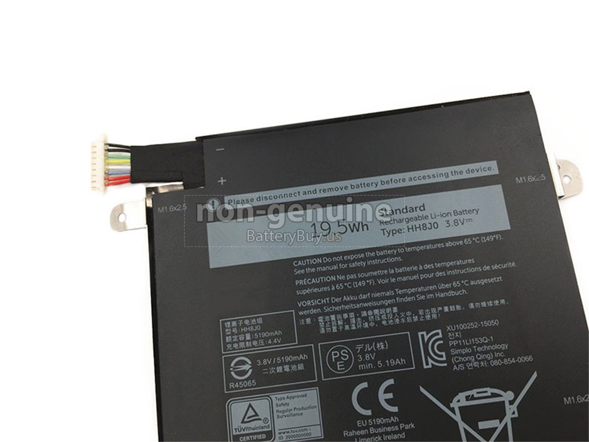 battery for Dell T03D001