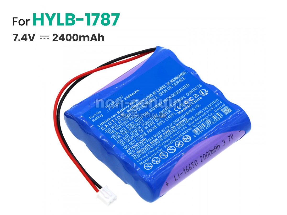 battery for Deviser HYLB-1787