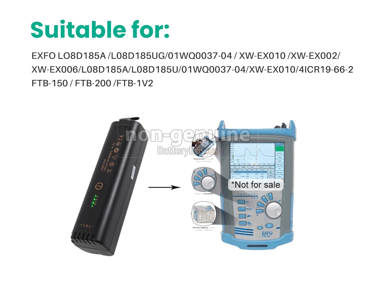 battery for Exfo FTB-150