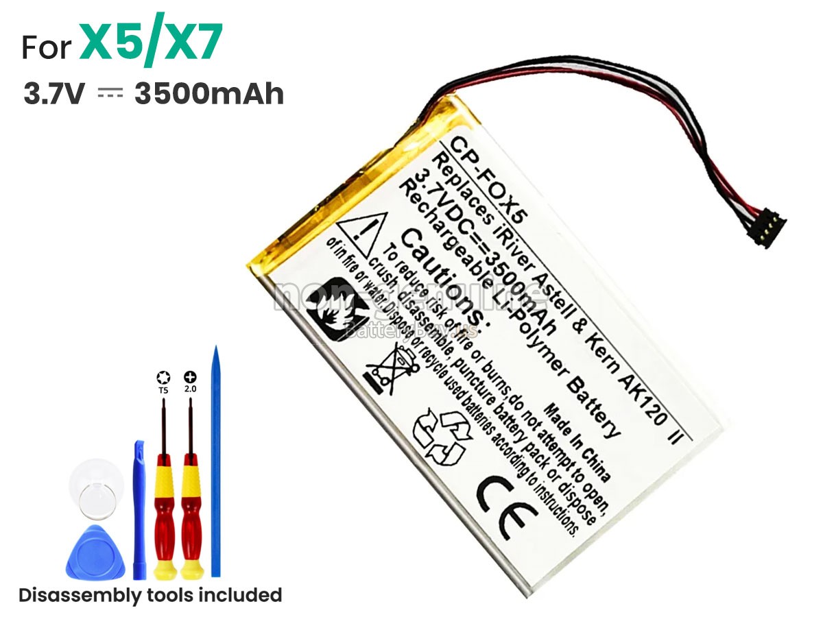 battery for Fiio X7 III