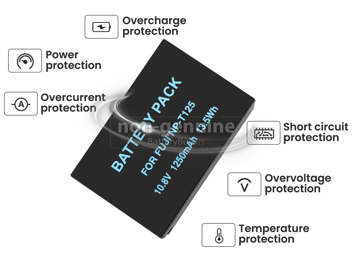 battery for Fujifilm BC-T125
