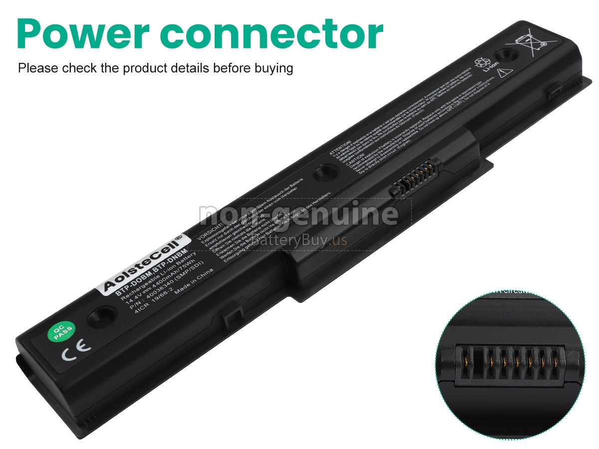 battery for Fujitsu BTP-D0BM