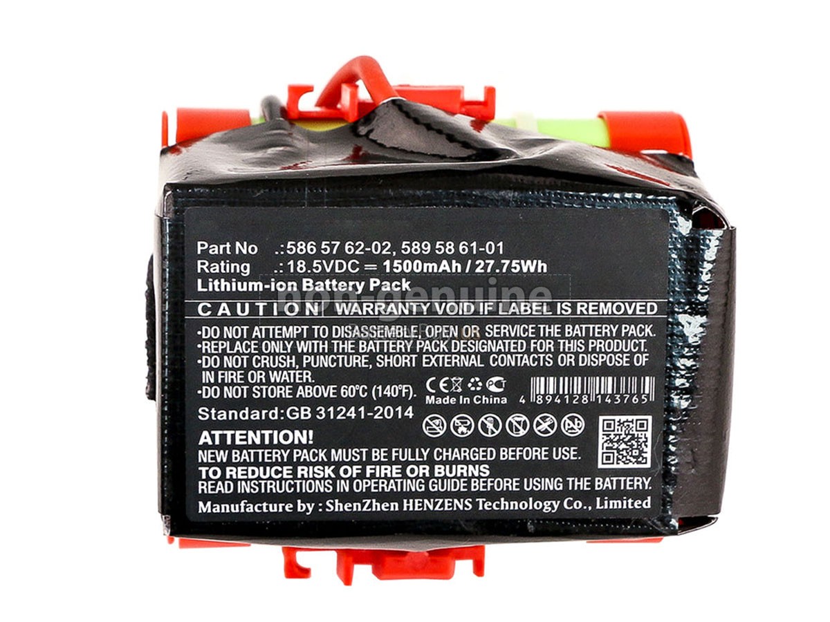 battery for Gardena 5865762-02