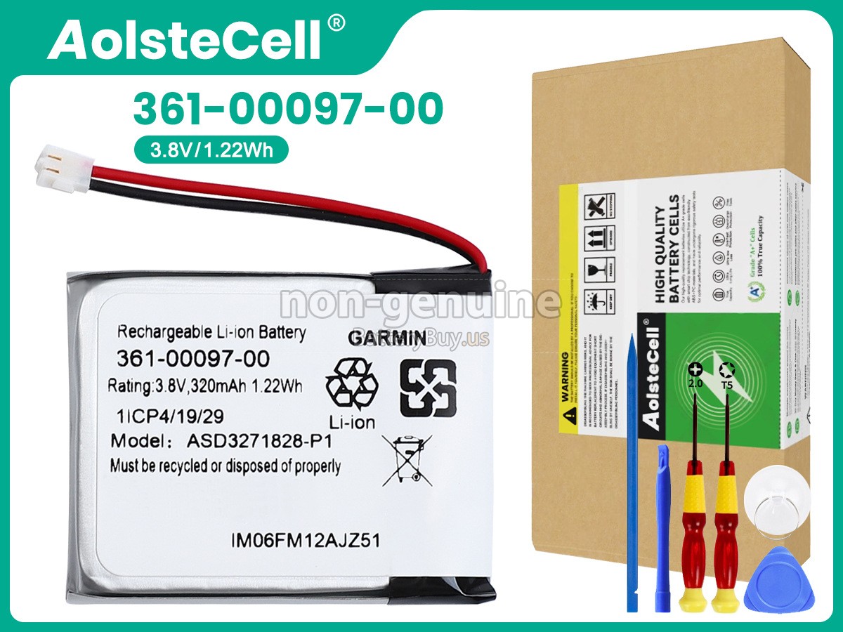 battery for Garmin 361-00097-00
