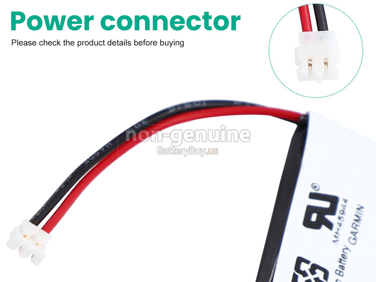 battery for Garmin 361-00098-00