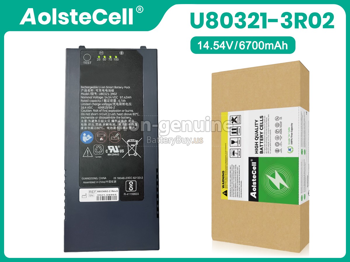 battery for GE 5653692-2 ULTRASOUND MACHINE