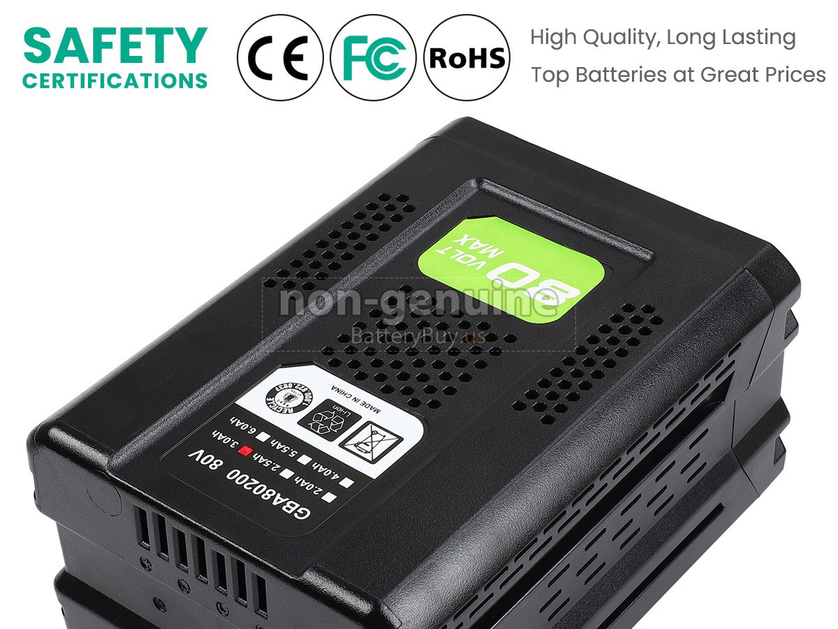 battery for Greenworks 2901307