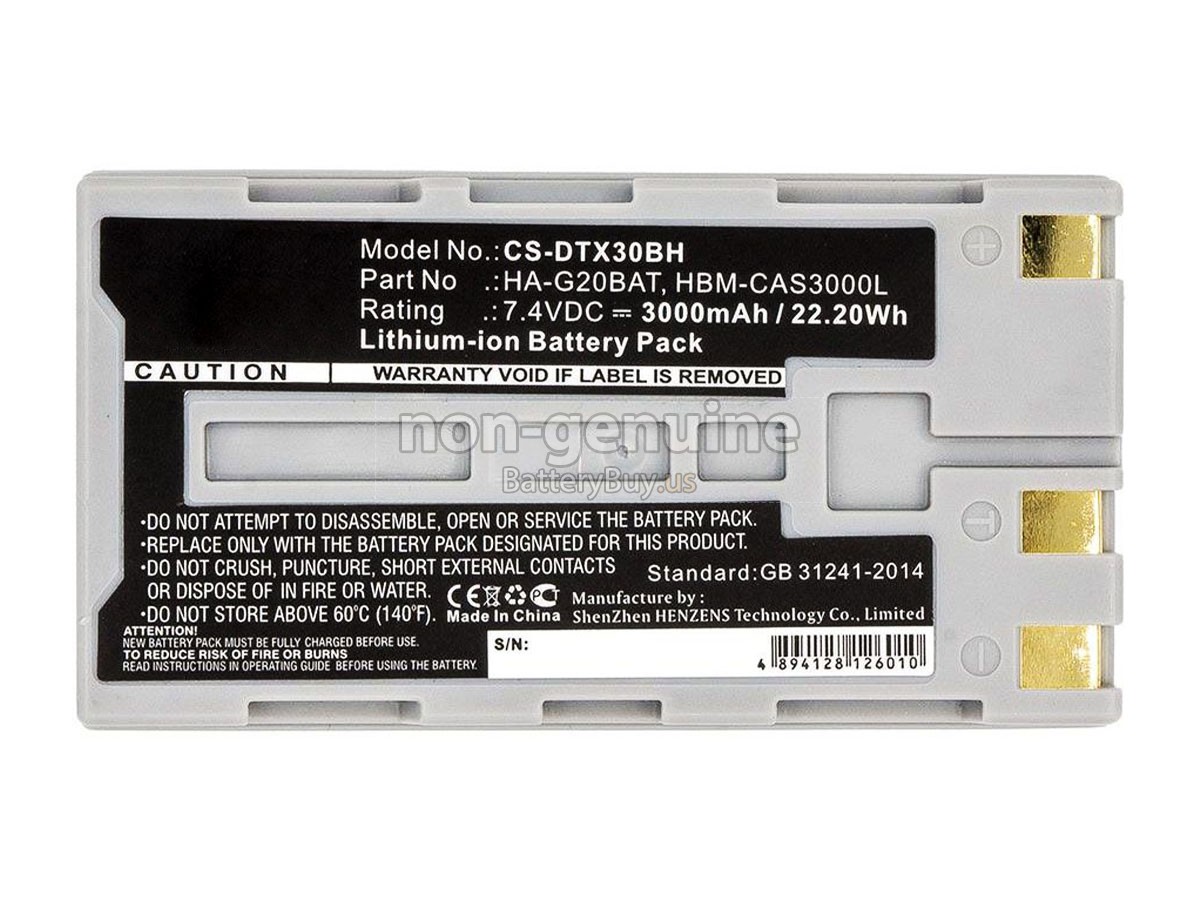 battery for HiOKi TOPCON FC-2500