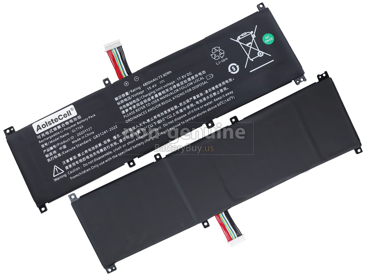 battery for HIPAA GLX163-4S1P