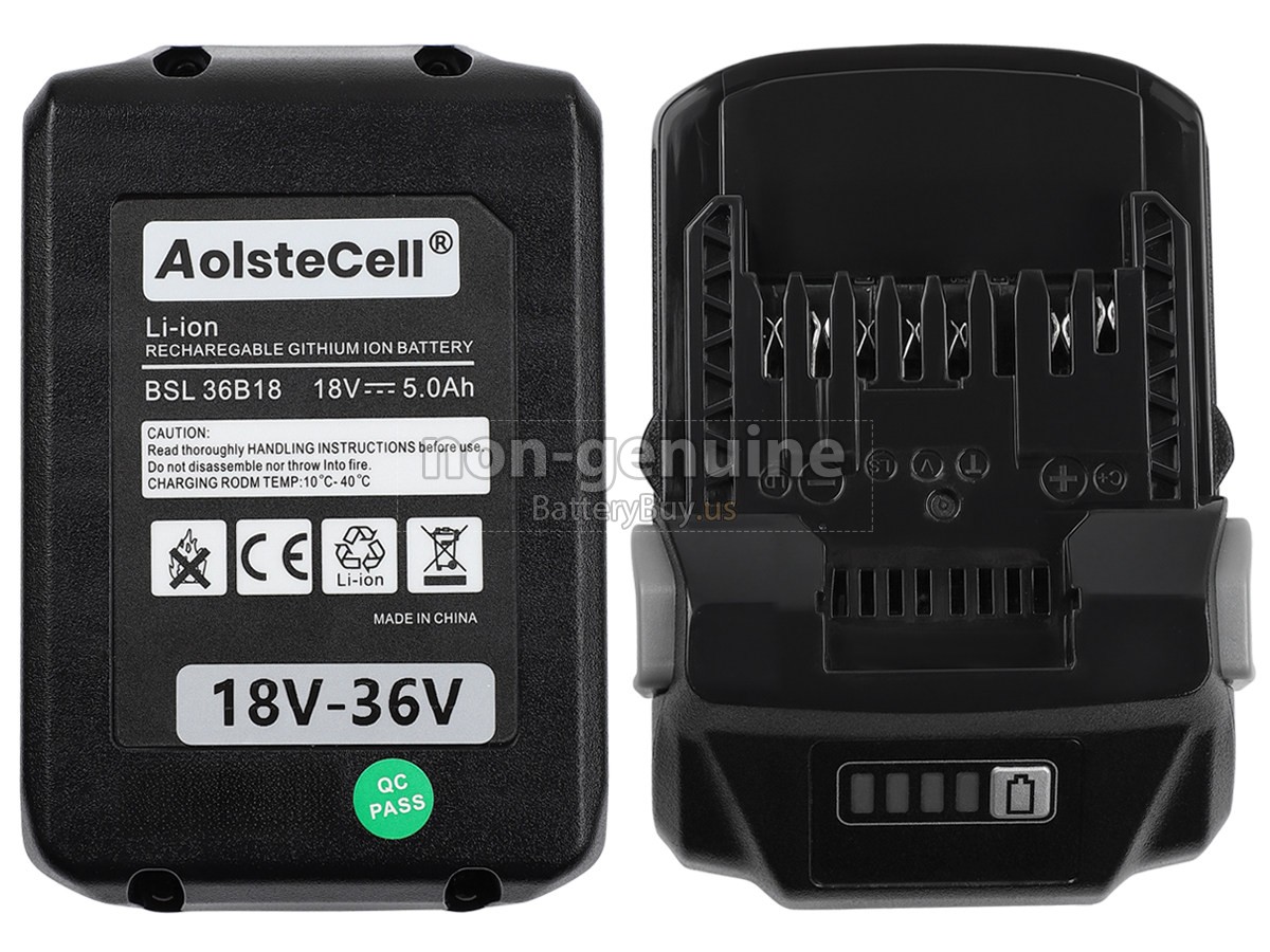 battery for Hitachi BSL36B18