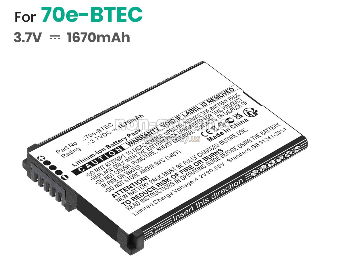 battery for Honeywell 75E
