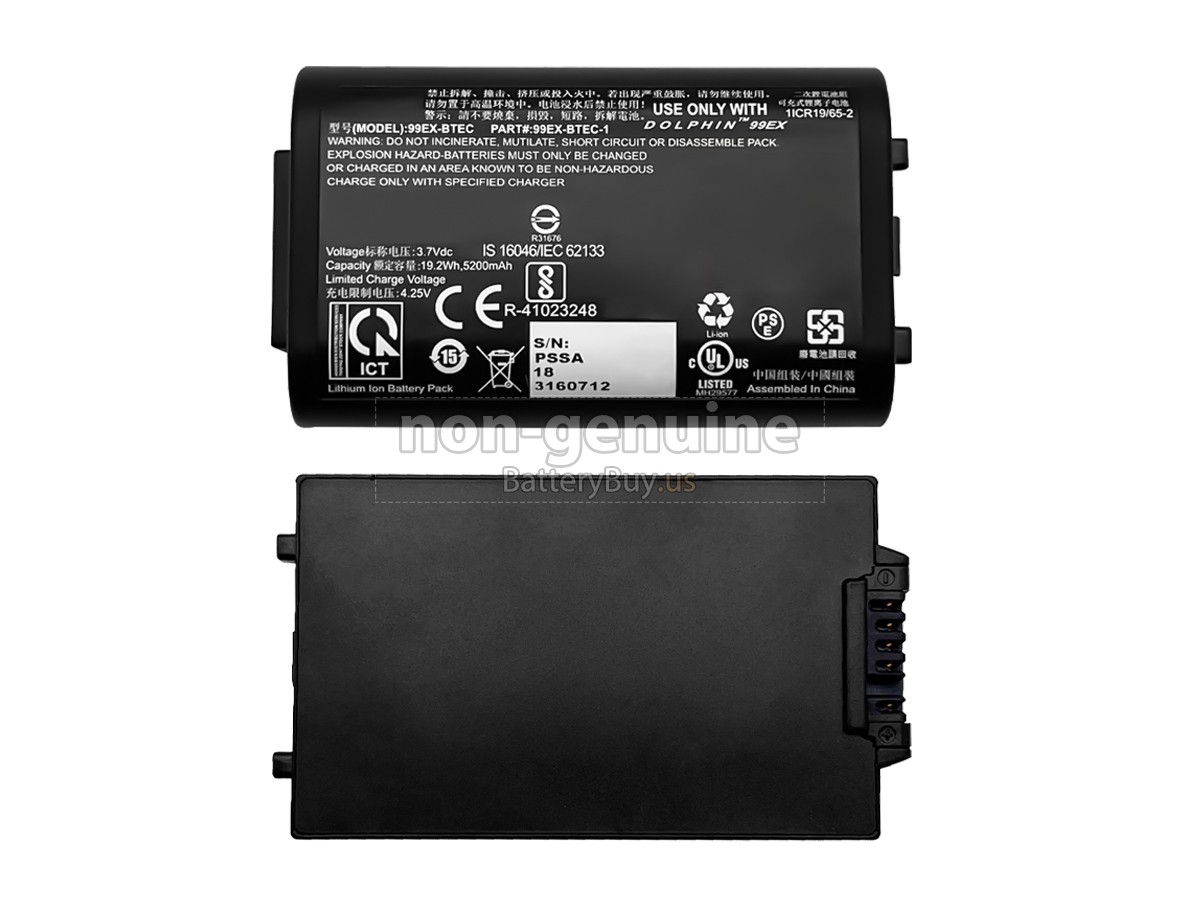 battery for Honeywell DOLPHIN 99GX