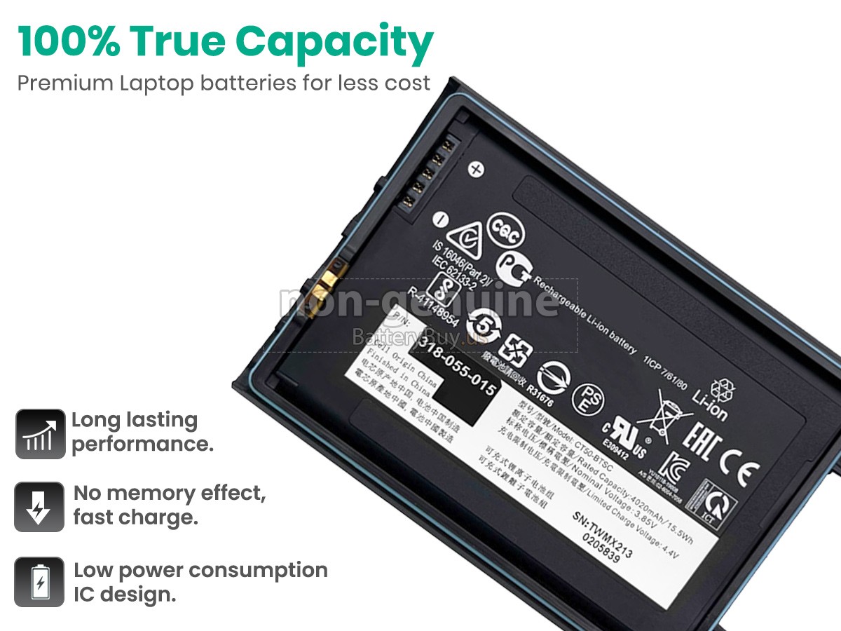 battery for Honeywell 318-055-005