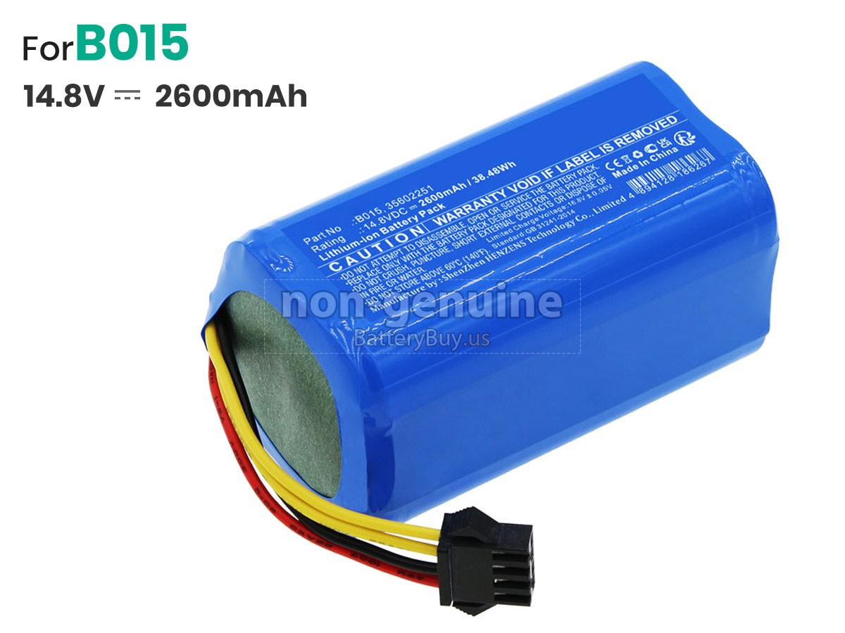 battery for Hoover 35602251