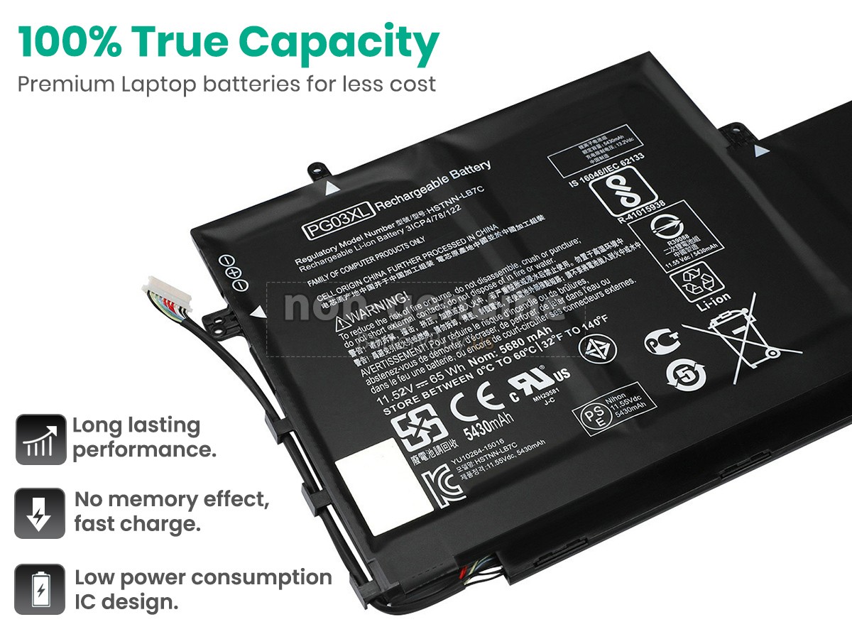 battery for HP PG03
