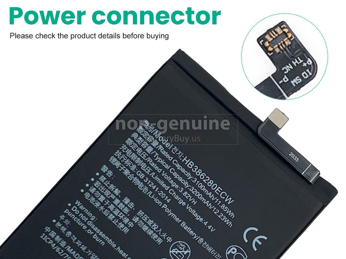 battery for Huawei P10 VTR-AL00