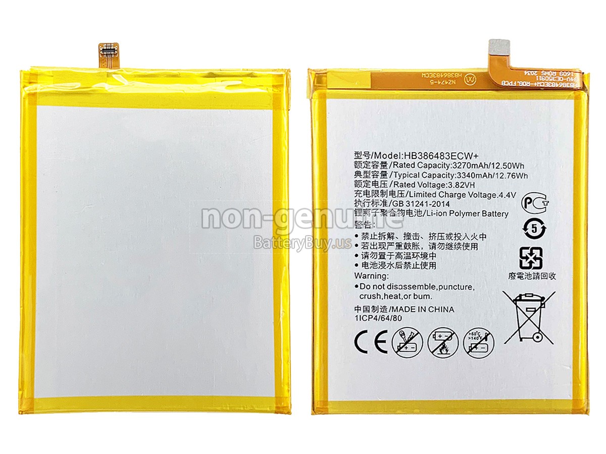 battery for Huawei HONOR 6X DUAL SIM TD-LTE