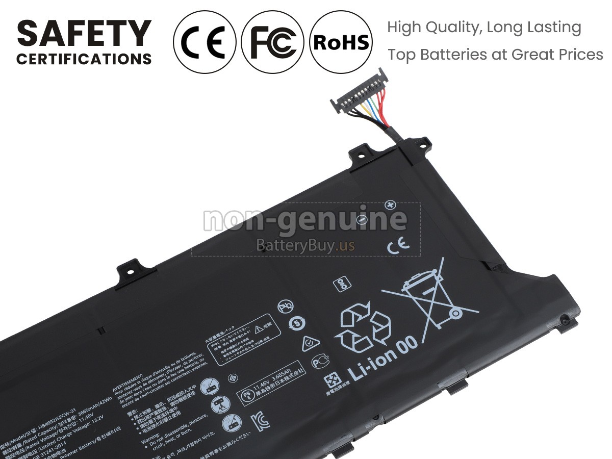 battery for Huawei MATEBOOK D15 (2020)