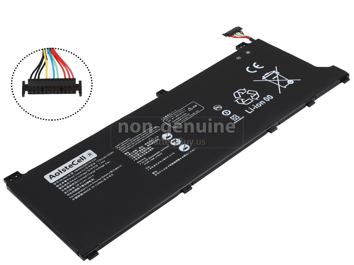 battery for Huawei MATEBOOK D15 (2020)