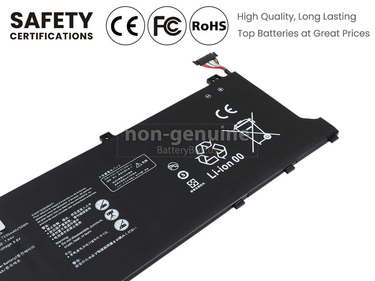 battery for Huawei MATEBOOK D15 (2020)