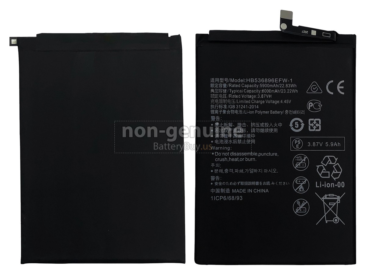 battery for Huawei MGA-LX9N