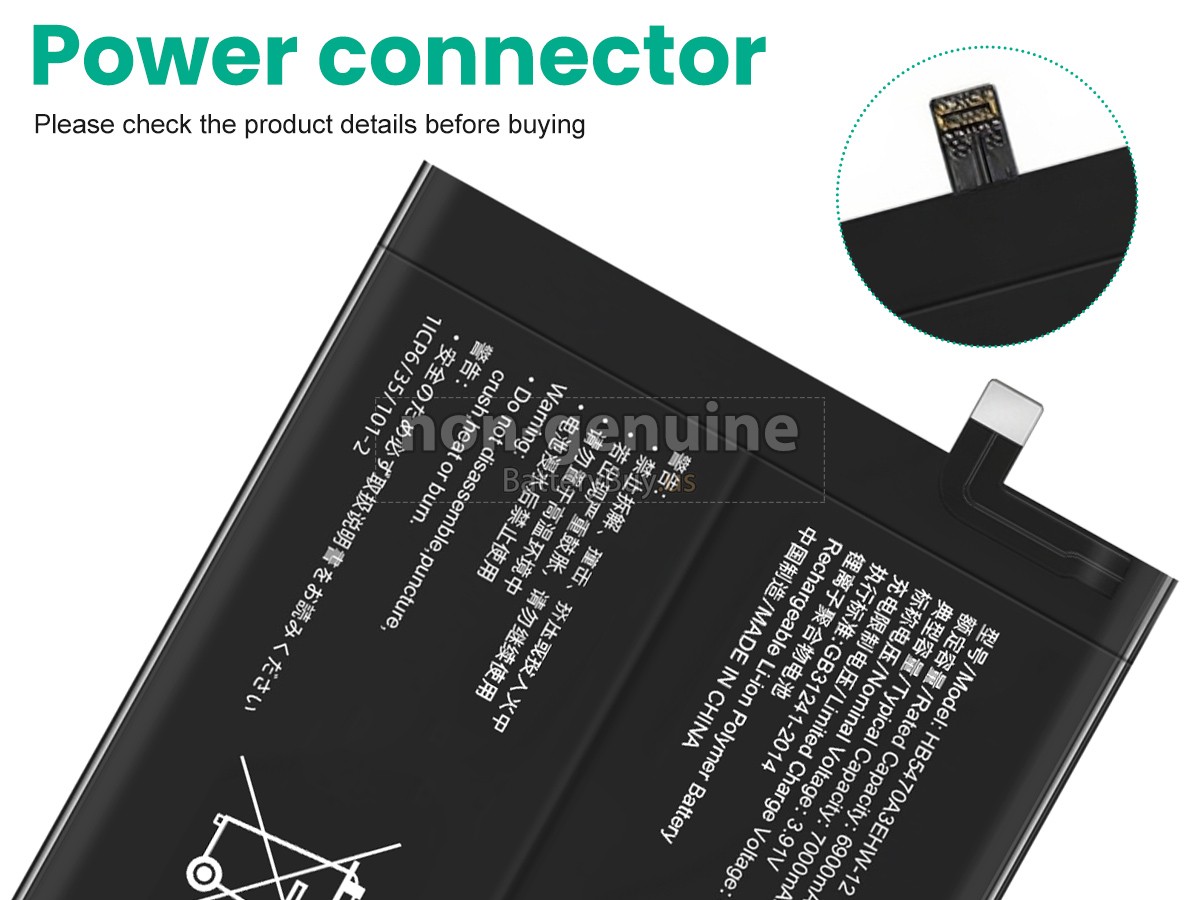 battery for Huawei ENJOY 60X STG-AL00