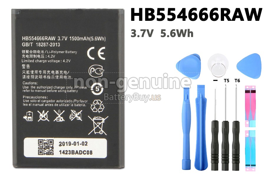 battery for Huawei HB554666RAW
