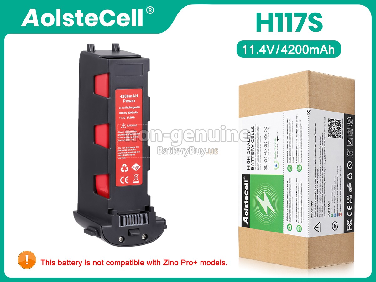 battery for Hubsan ZINO H117S WIFI FPV DRONE