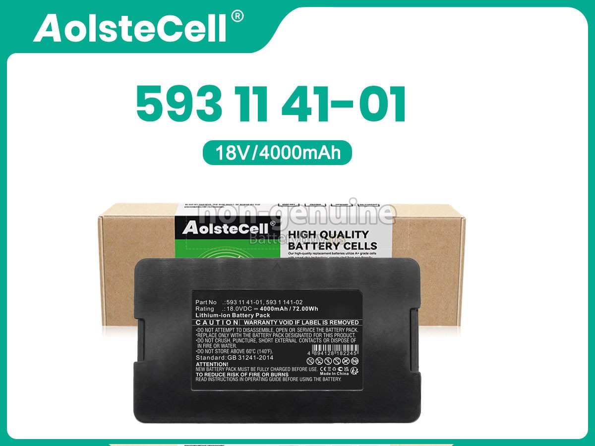 battery for Husqvarna 593 11 41-05