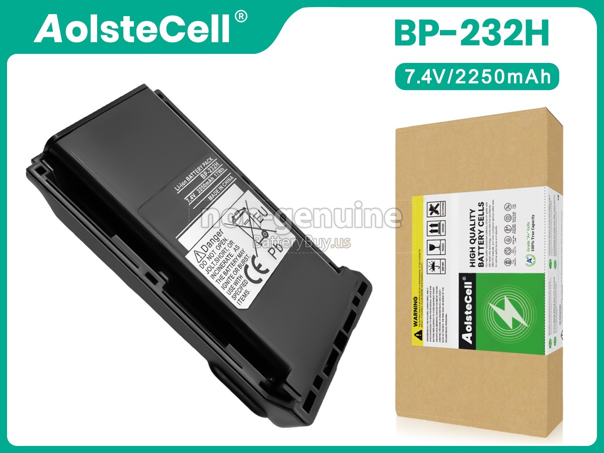 battery for ICOM BP232WP