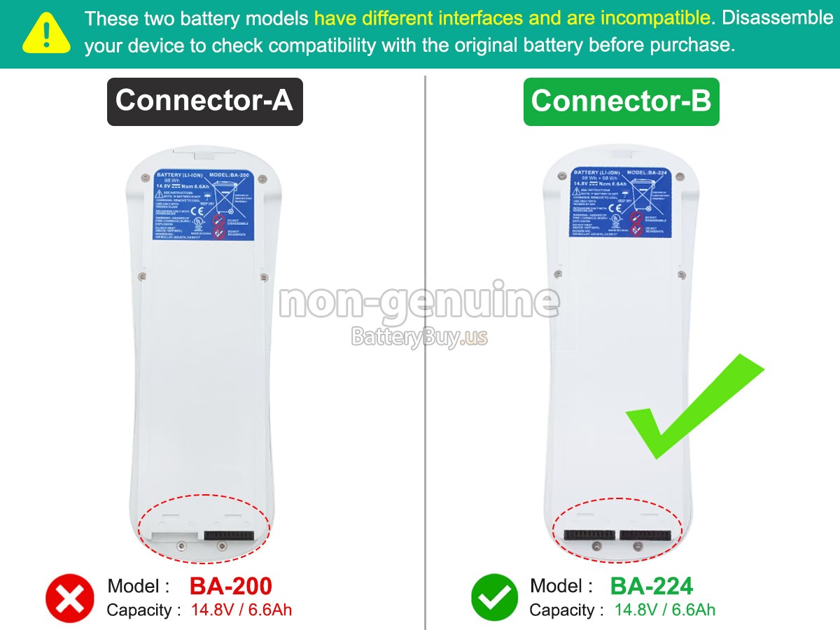 battery for Inogen BA-203