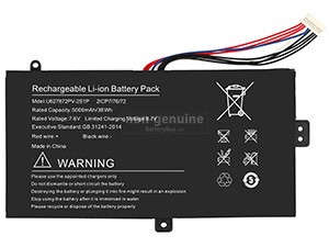 INSYS U627872PV-2S1P battery