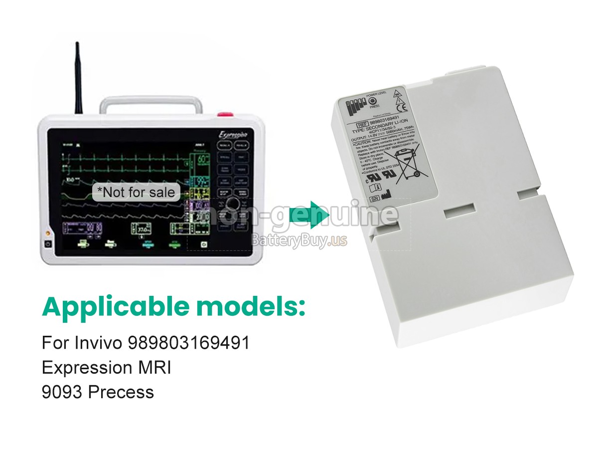 battery for Invivo 989803169491