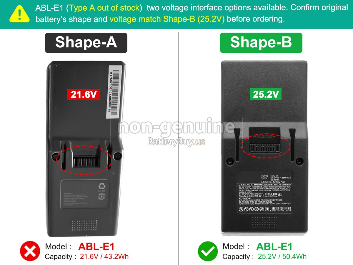 battery for iRobot ABL-E1