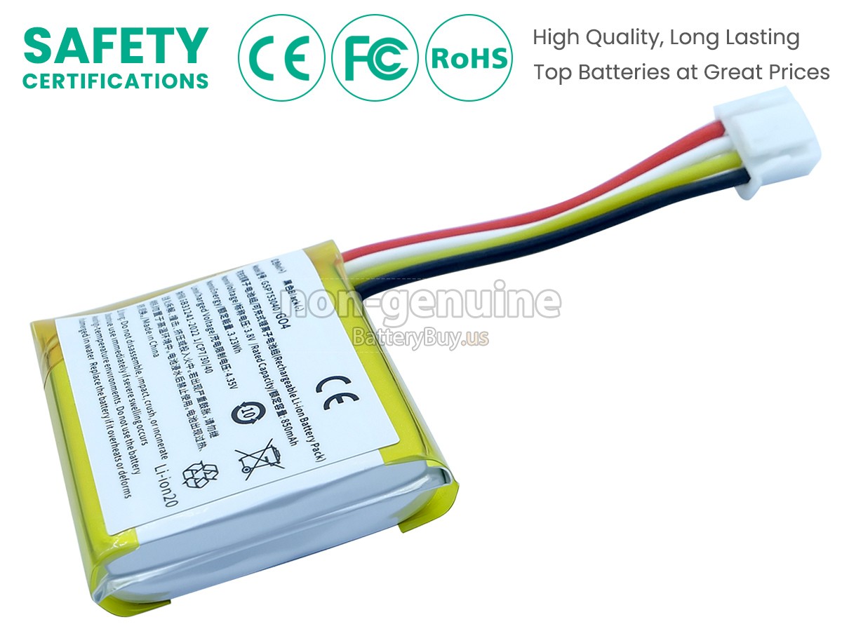 battery for JBL GSP753040