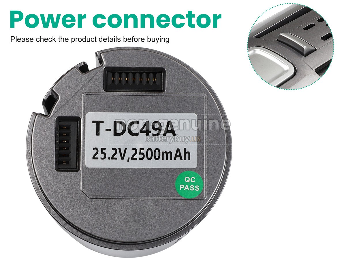 battery for JIMMY T-DC49A