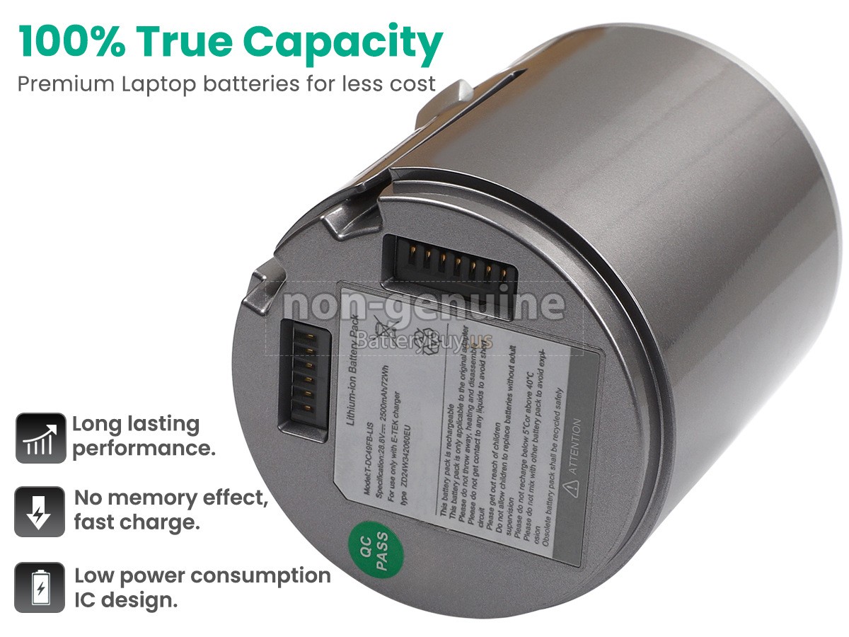 battery for JIMMY H9 FLEX