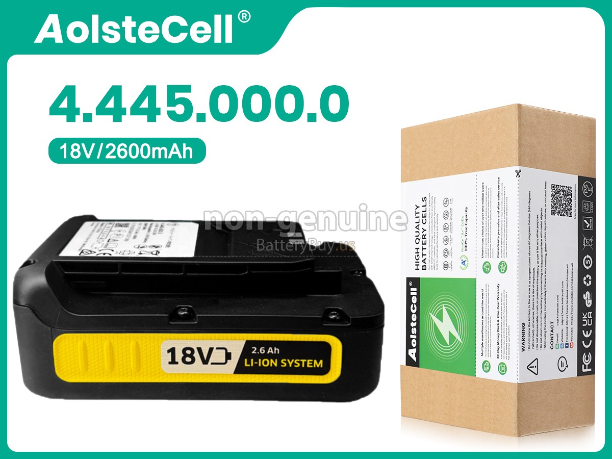 battery for Karcher 18V 6.447-037.0