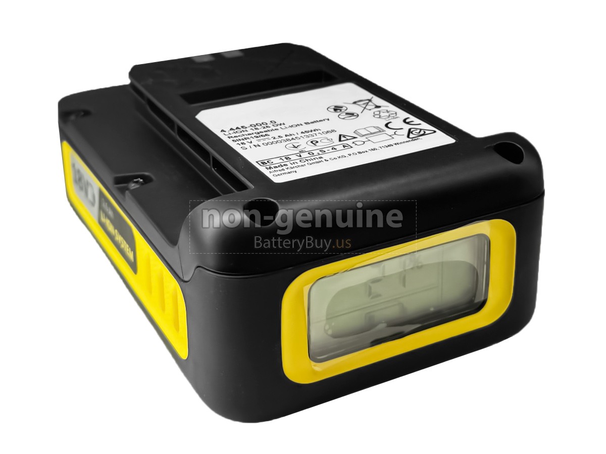 battery for Karcher 18V 6.447-037.0