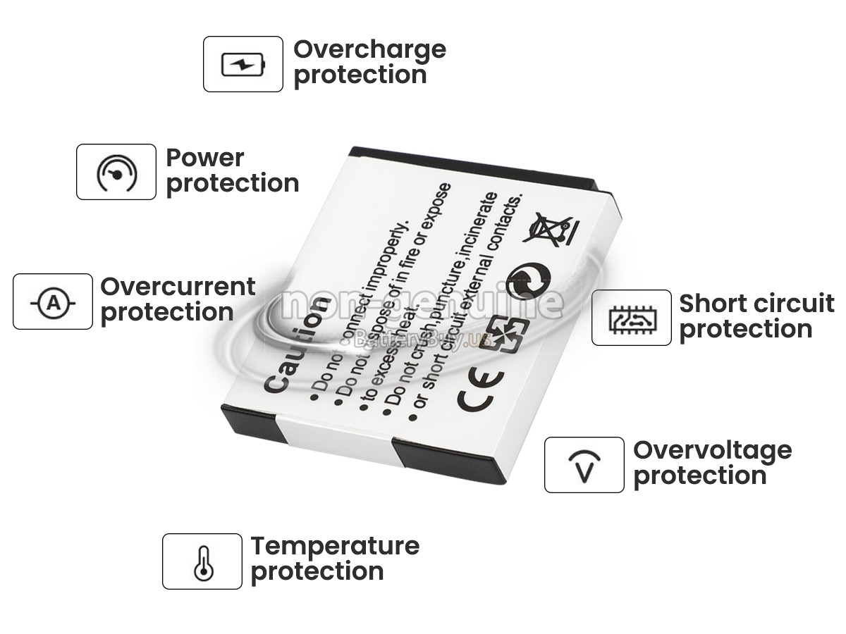 battery for Kodak EASYSHARE V550
