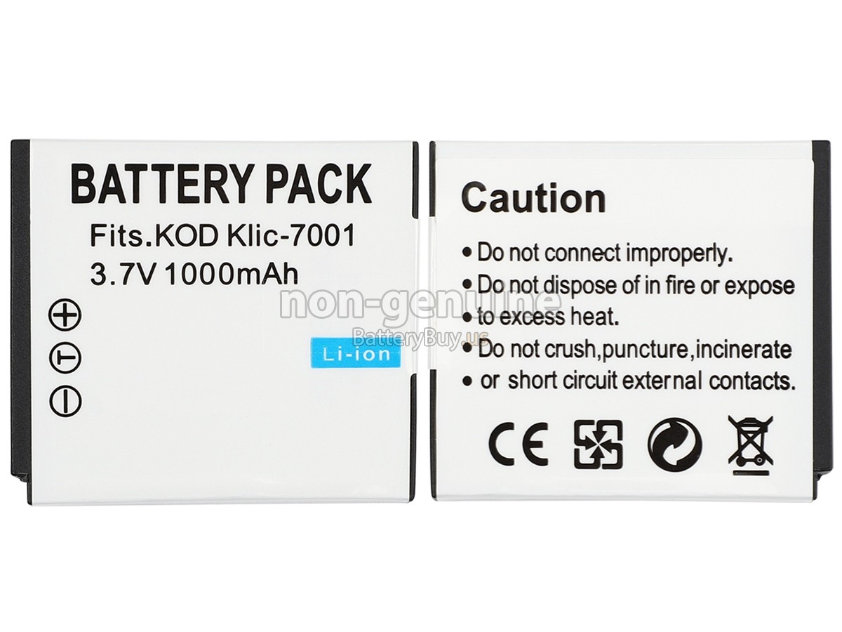 battery for Kodak EASYSHARE V550