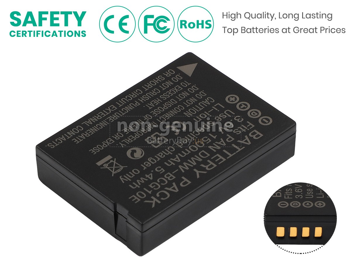 battery for Leica V-LUX 20